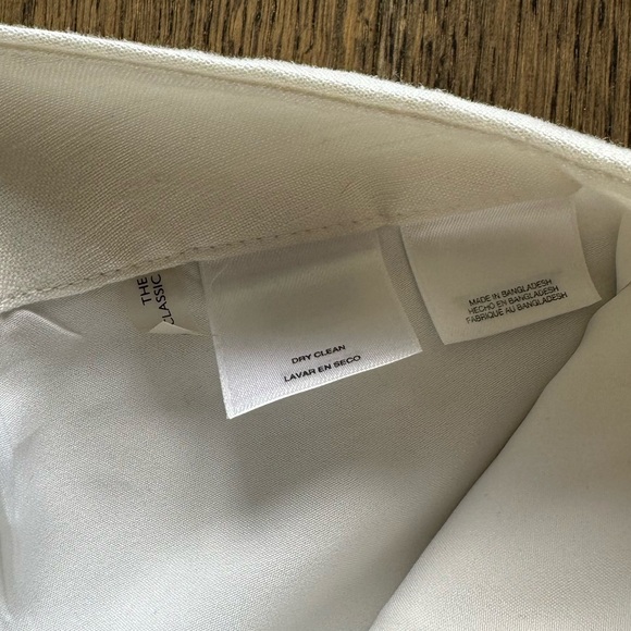 Nine West Linen Blend White Pants - Size 2 - Picture 7 of 8